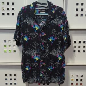 Original Use Black Multicolor Men's Shirt